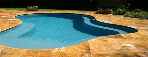 San Juan fiberglass pool